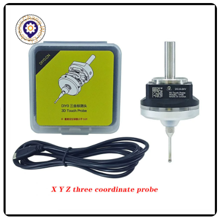DIY0 3D Touch Probe (XYZ three coordinate probe) พร้อมกล่องและสายสัญญาณ